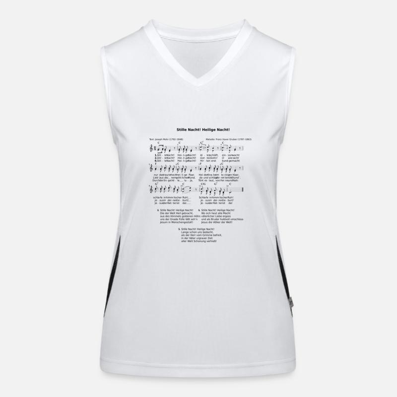 silent Night Women's Functional Contrast Tank Top