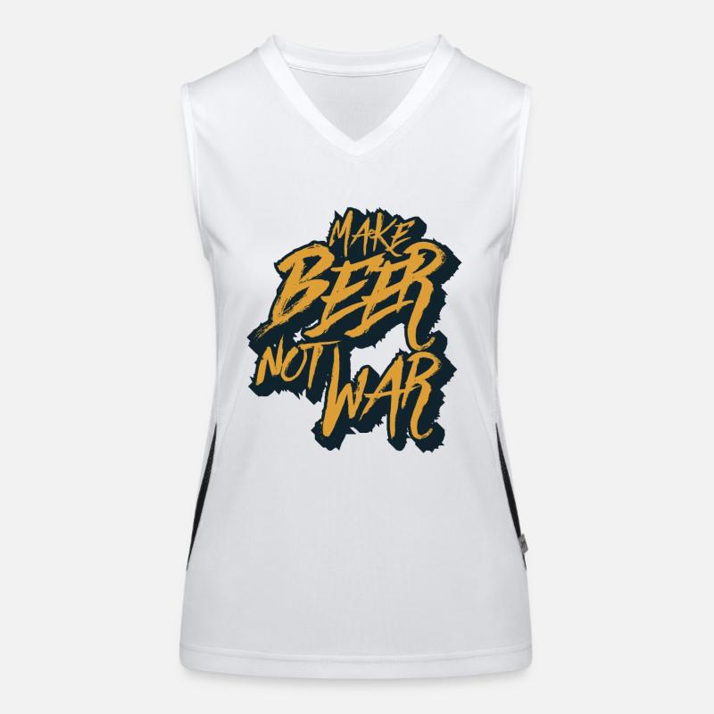 Gutes Bier Funktionelles Kontrast-Tank Top für Frauen