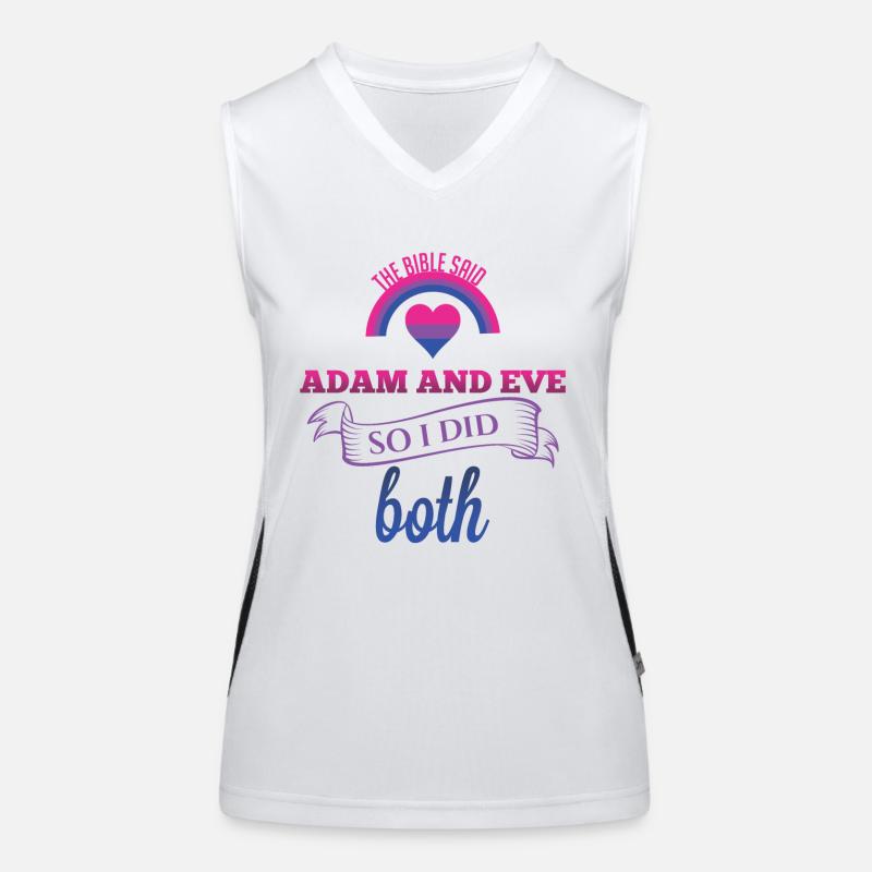 Bisexual T-Shirt - Bisexual - Bi - LGBT - CSD Women's Functional Contrast Tank Top