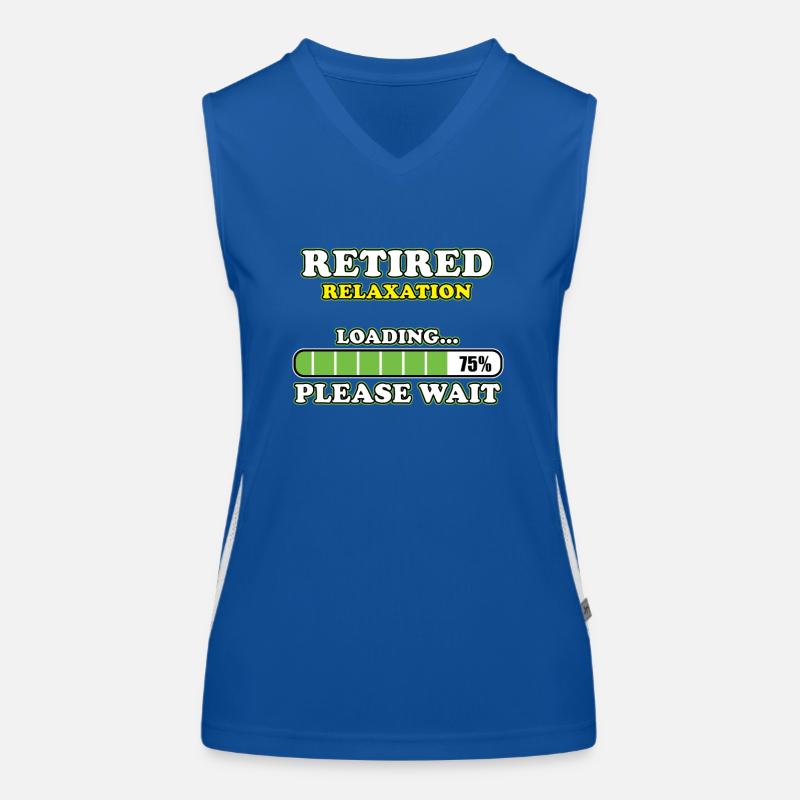 Retired Loading Women's Functional Contrast Tank Top