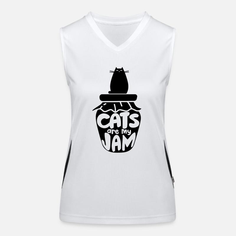 cat Women's Functional Contrast Tank Top