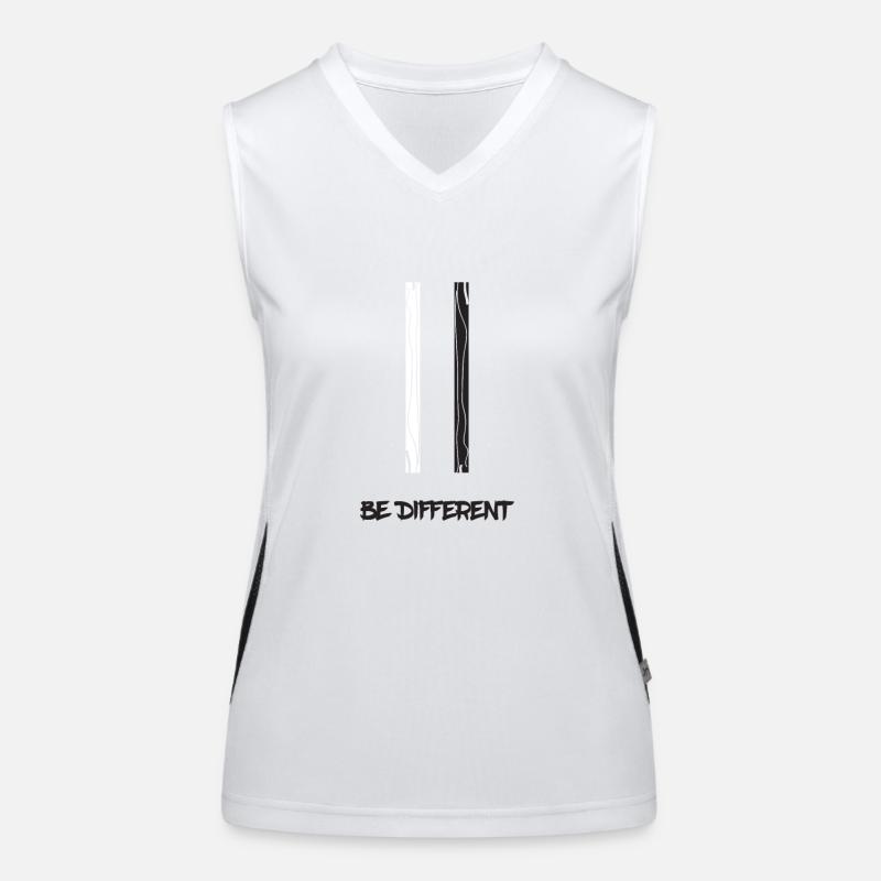 Be different Women's Functional Contrast Tank Top