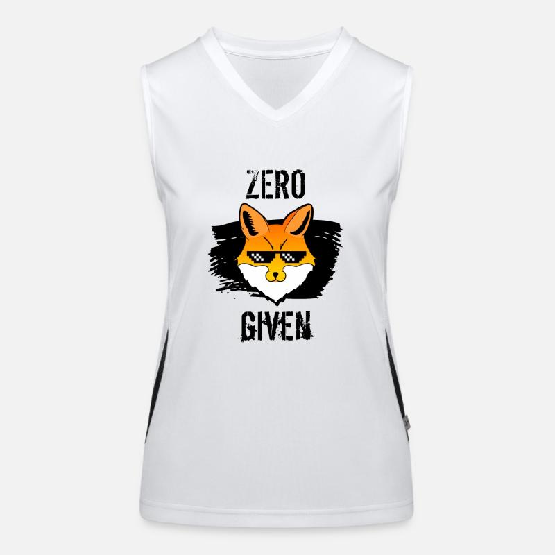 cool Zero Fox Given Shirt Women's Functional Contrast Tank Top