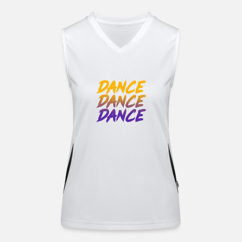 Dance Dance Dance Shirt Funktionelles Kontrast-Tank Top für Frauen