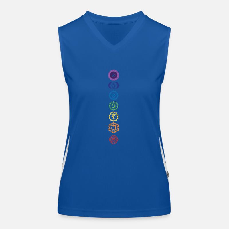 Utilisateurs aimant Chakra Sacred Symbol Gift Idea Débardeur respirant contrasté Femme