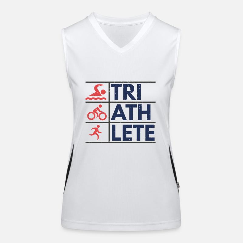 Triathlet v2 Funktionelles Kontrast-Tank Top für Frauen