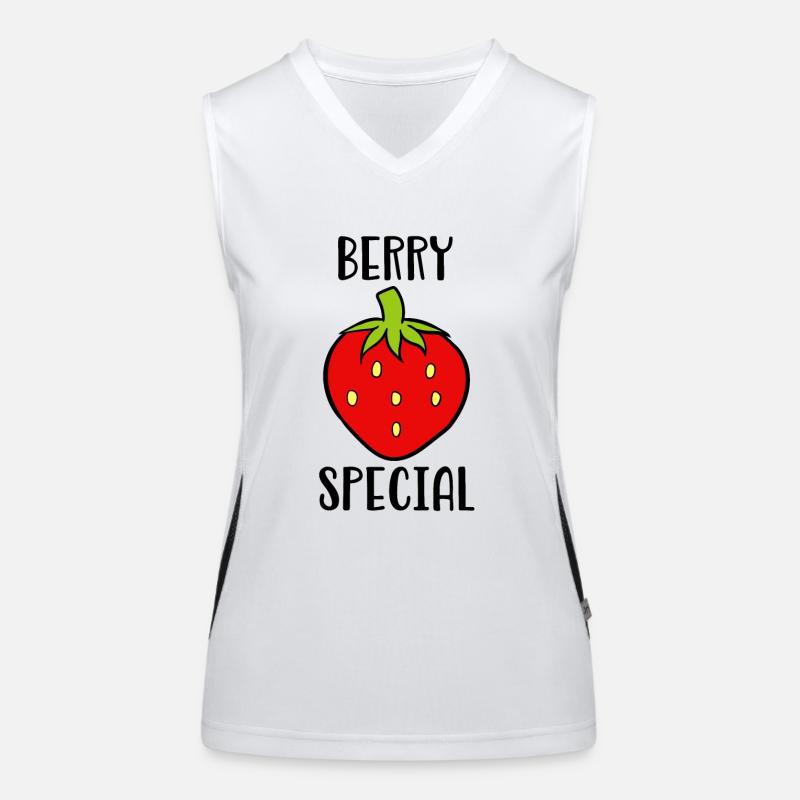 Spécial Berry Débardeur respirant contrasté Femme