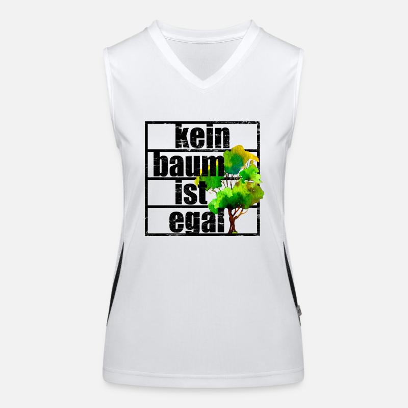 No tree does not matter Climate protection Climate change Climate Women's Functional Contrast Tank Top
