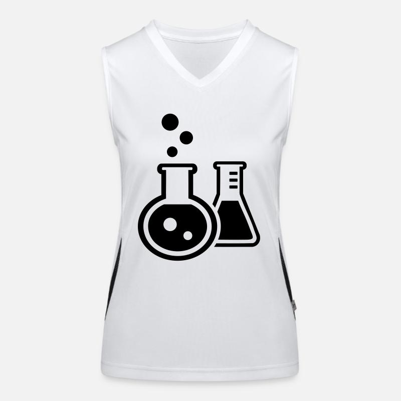 Test tube Women's Functional Contrast Tank Top