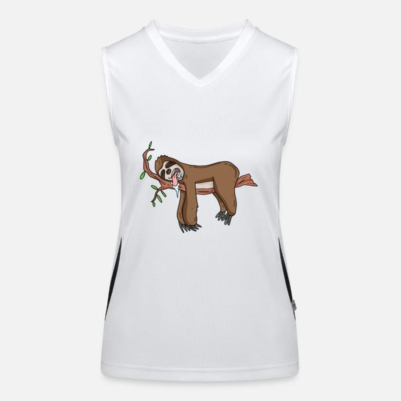 sloth Women's Functional Contrast Tank Top