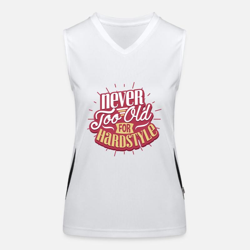 Hardstyle Techno Funktionelles Kontrast-Tank Top für Frauen