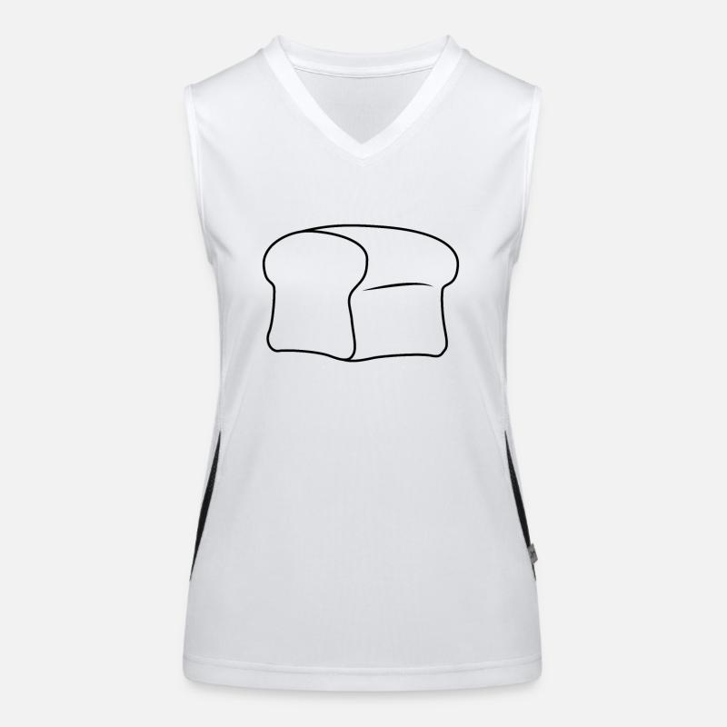 Brot Bäcker Funktionelles Kontrast-Tank Top für Frauen