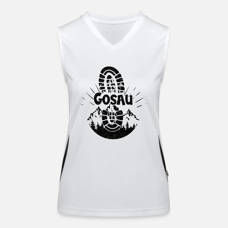 Gosau hiking Snowboarding Austria Women's Functional Contrast Tank Top
