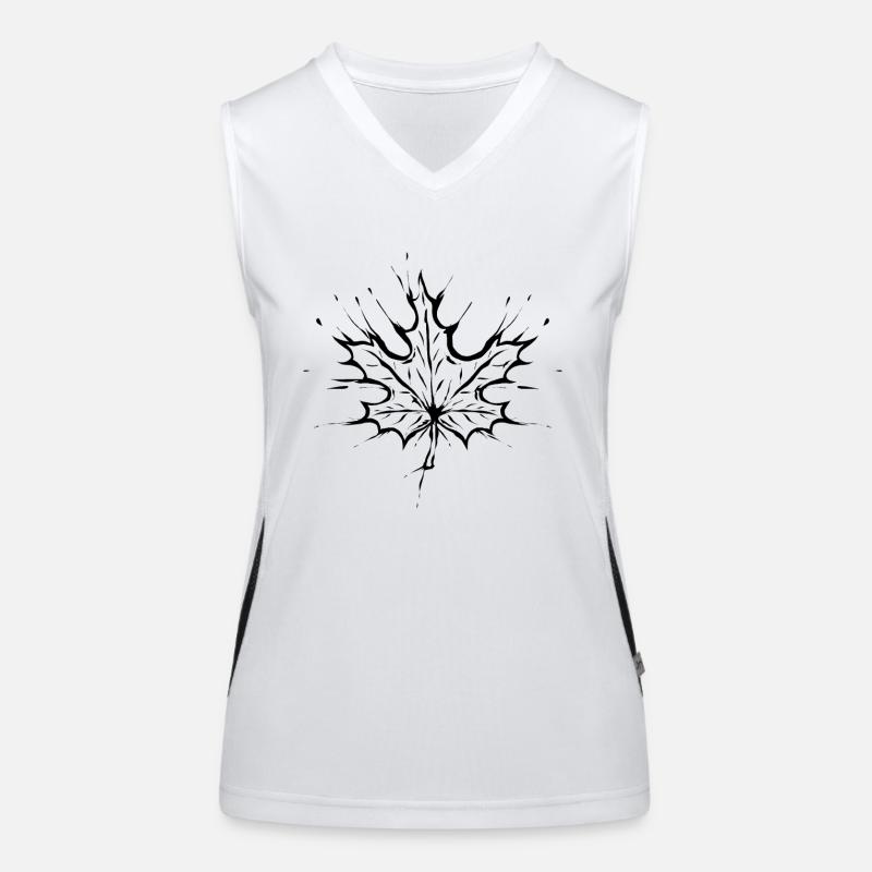 Maple Leaf Women's Functional Contrast Tank Top