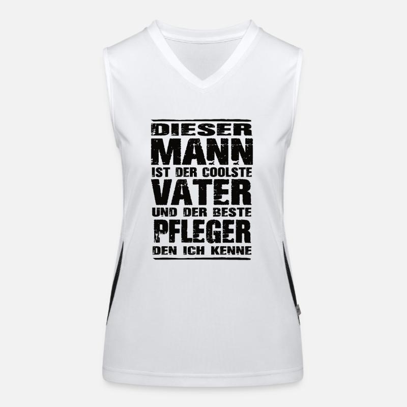 Pfleger Funktionelles Kontrast-Tank Top für Frauen