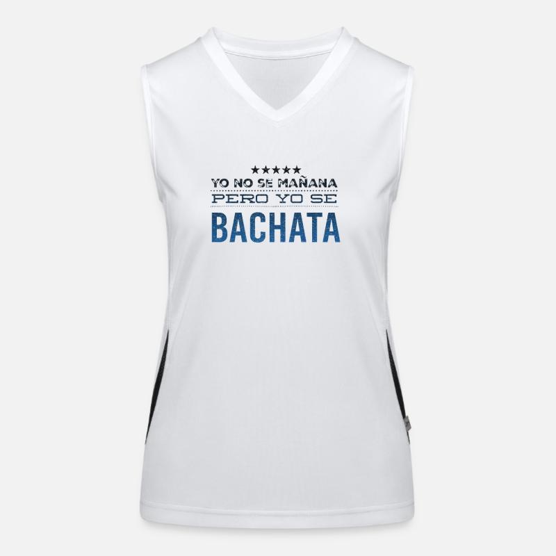 Yo se Bachata Bachata Dance Bachata Tanz Funktionelles Kontrast-Tank Top für Frauen