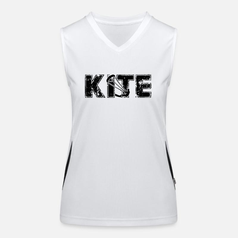 Drachen Funktionelles Kontrast-Tank Top für Frauen