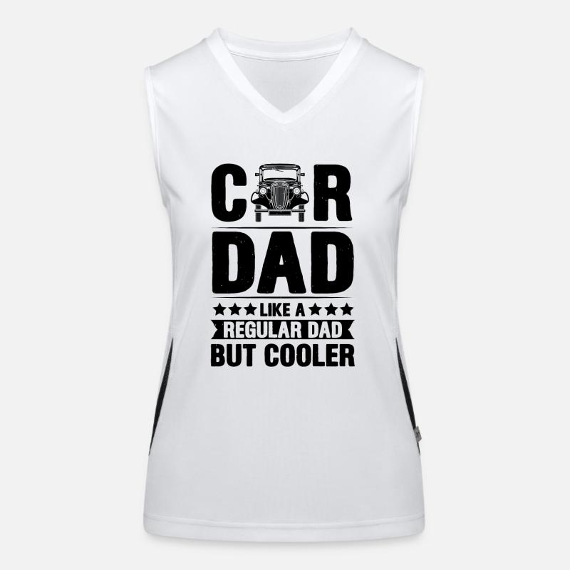 Regular Car Dad Women's Functional Contrast Tank Top