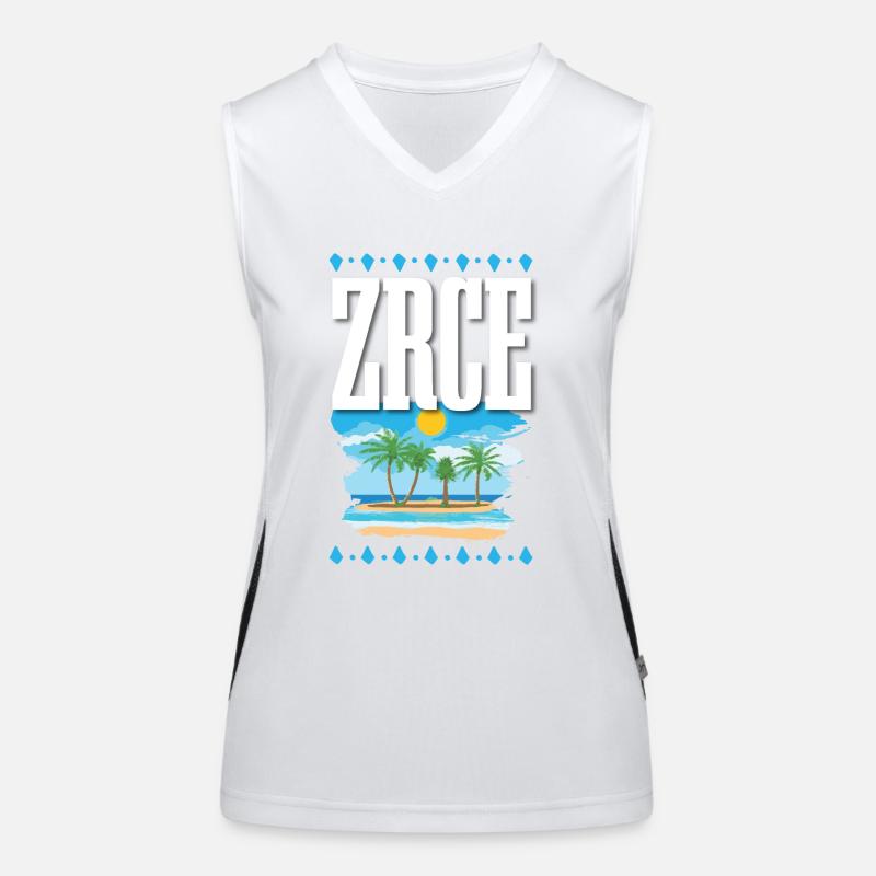 Zrce Women's Functional Contrast Tank Top
