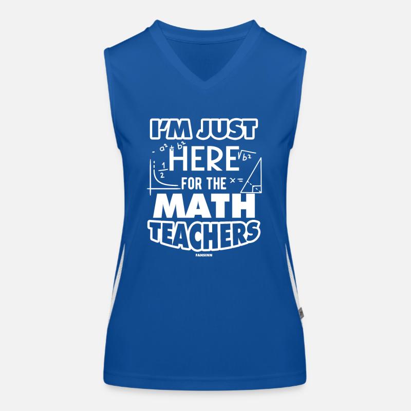 Mathematik Funktionelles Kontrast-Tank Top für Frauen