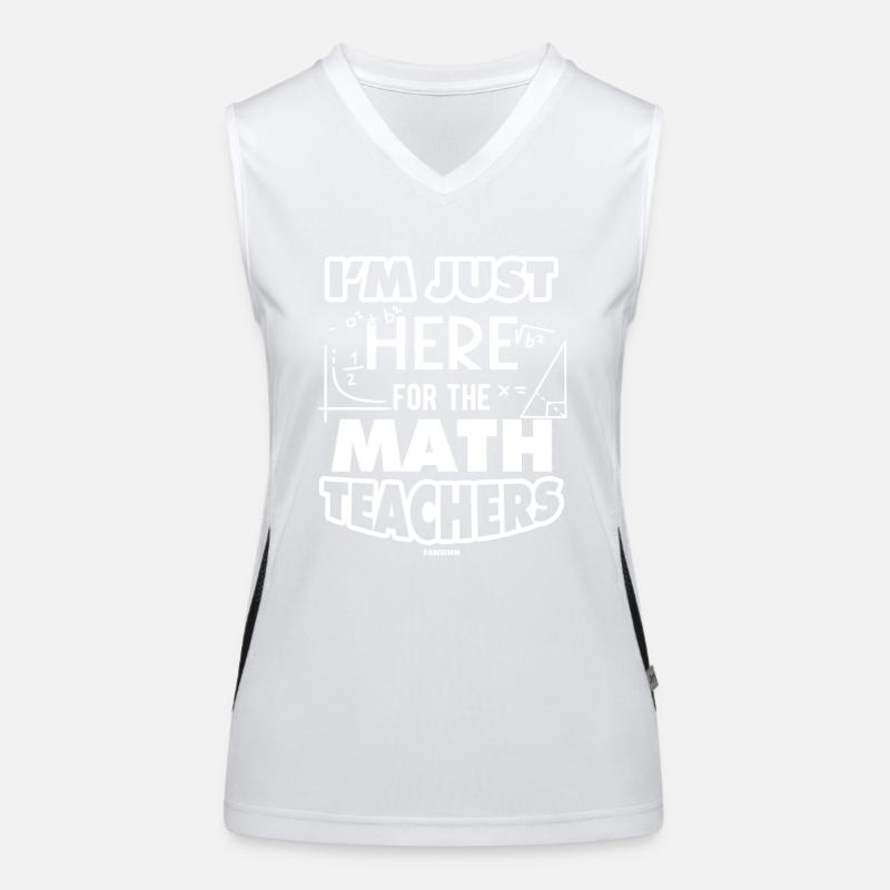 Mathematik Funktionelles Kontrast-Tank Top für Frauen