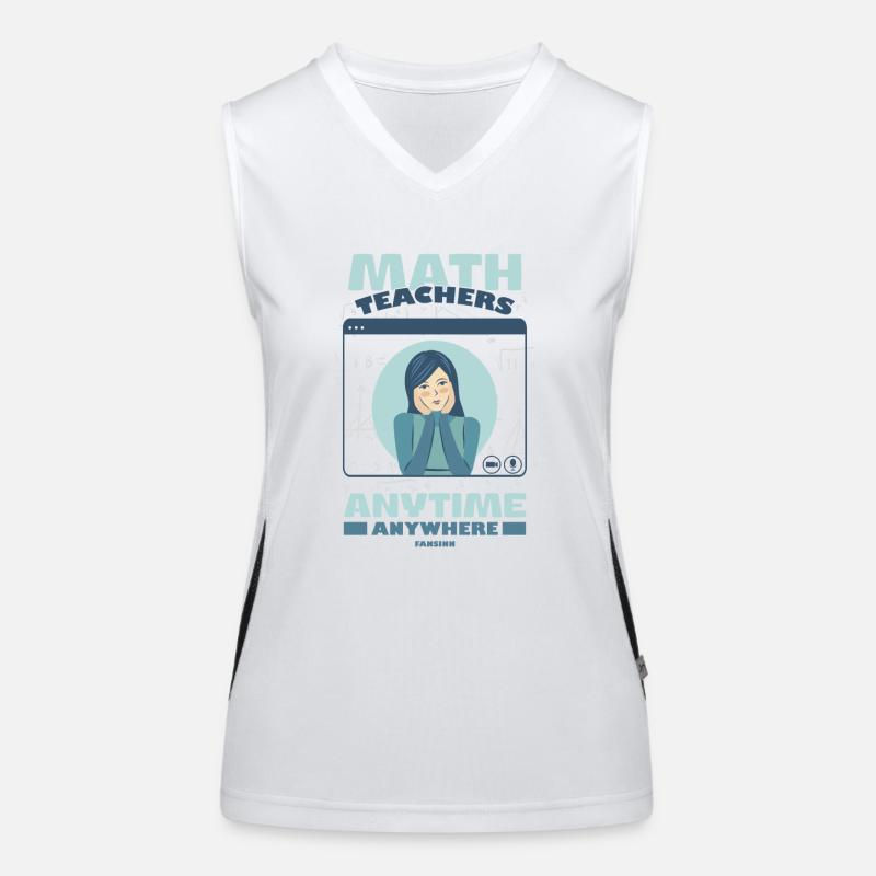 Mathematik Funktionelles Kontrast-Tank Top für Frauen