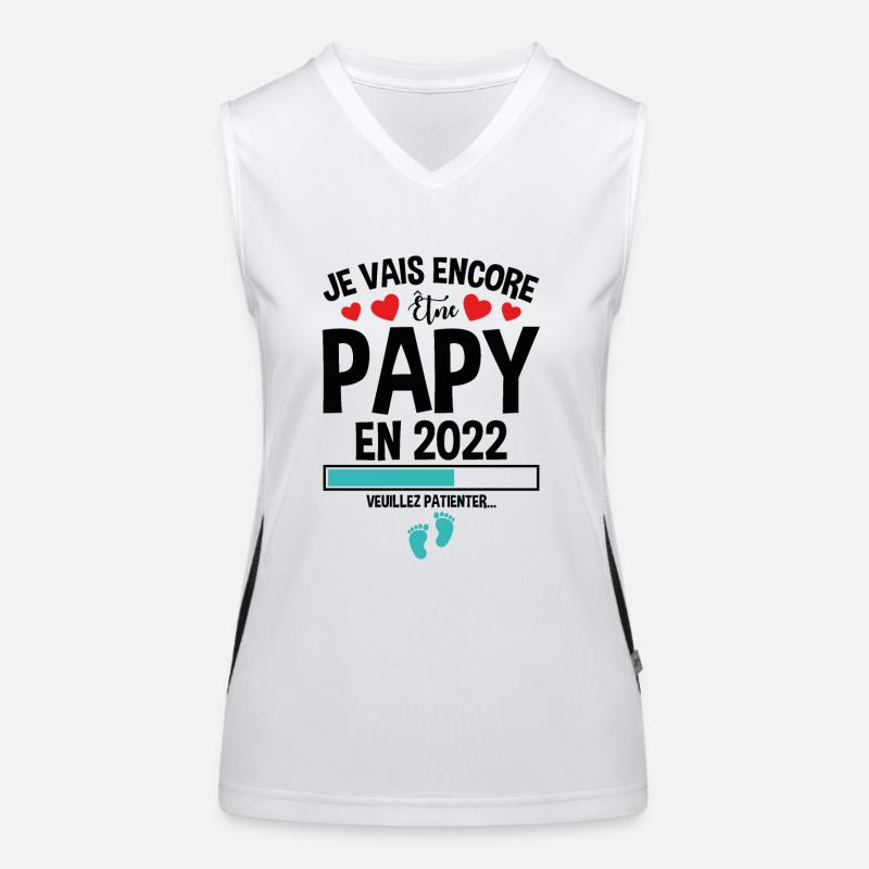 Je Vais Encore Être Papy En 2022 Cadeau Enceinte Débardeur respirant contrasté Femme