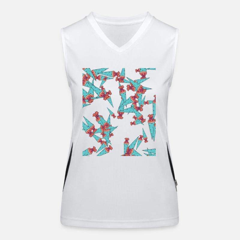 School Bag Enrollment Gift Women's Functional Contrast Tank Top