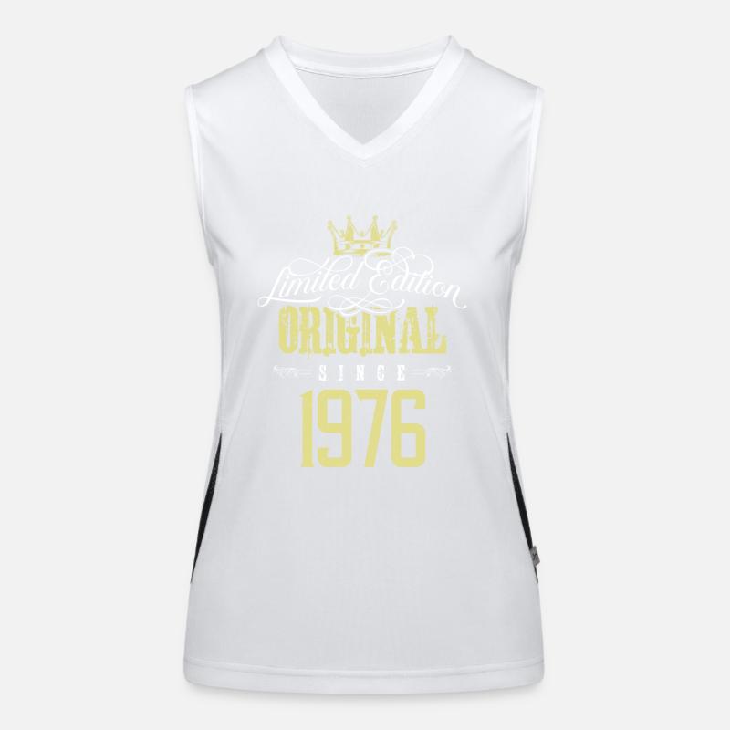 1976 limited edition Funktionelles Kontrast-Tank Top für Frauen