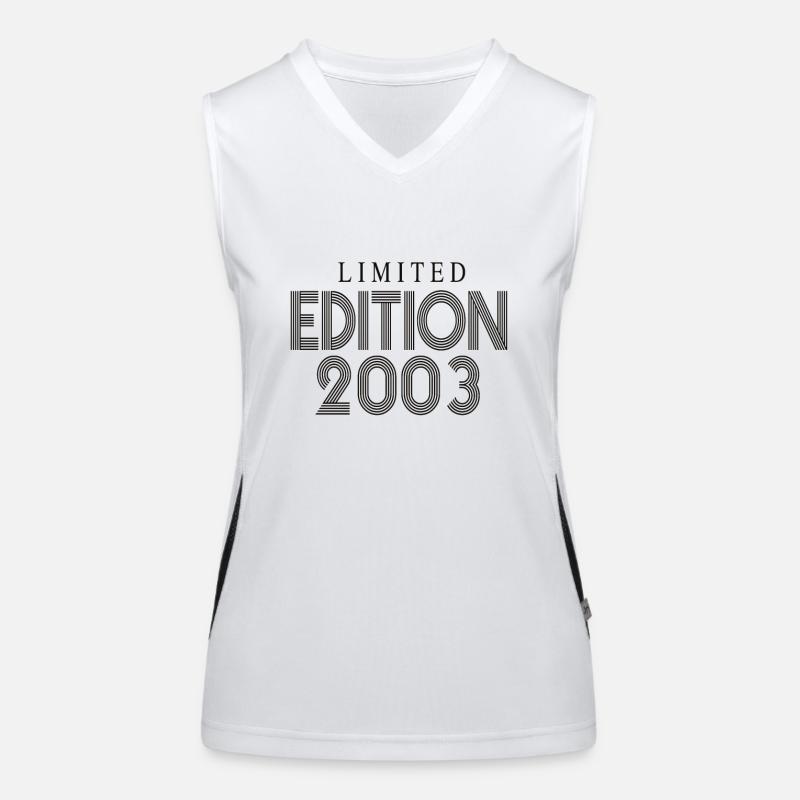 Édition limitée 2003 Débardeur respirant contrasté Femme