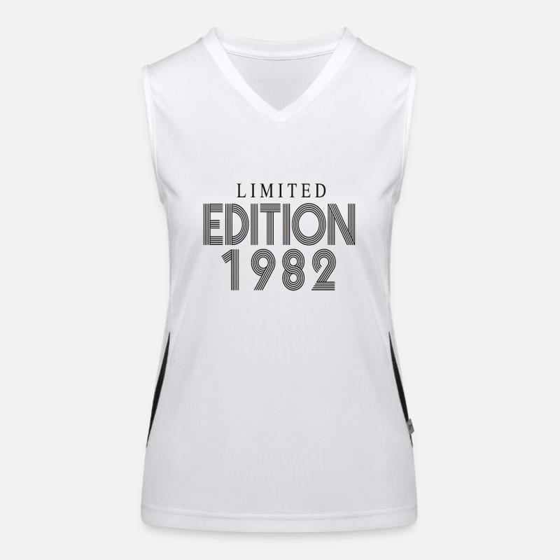 Édition limitée 1982 Débardeur respirant contrasté Femme