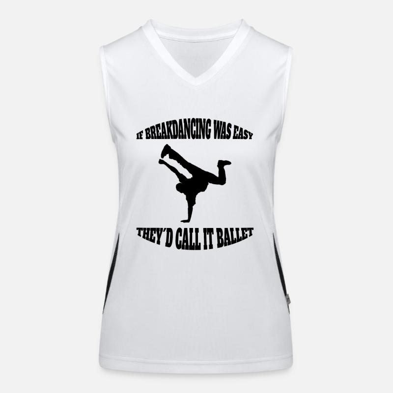 Breakdance Dance Sport Dancer Gift Dancing Women's Functional Contrast Tank Top