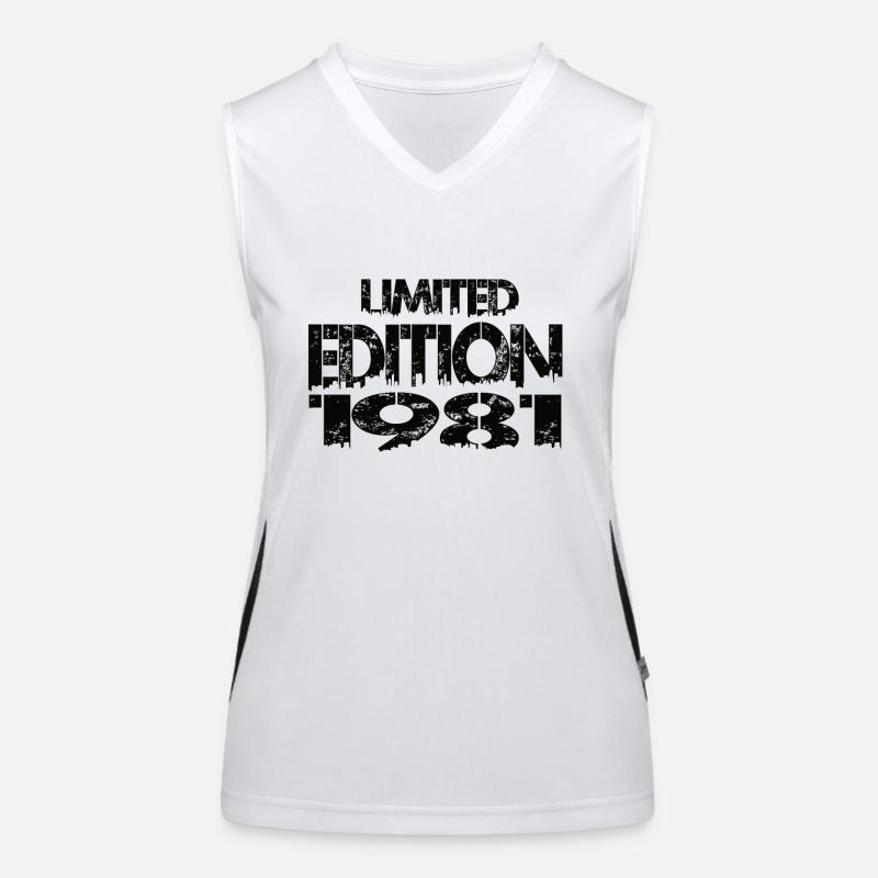 Limited Edition 1981 Funktionelles Kontrast-Tank Top für Frauen