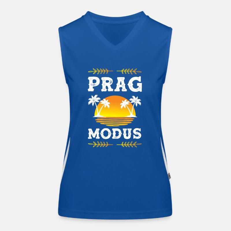 Prague Mode Débardeur respirant contrasté Femme