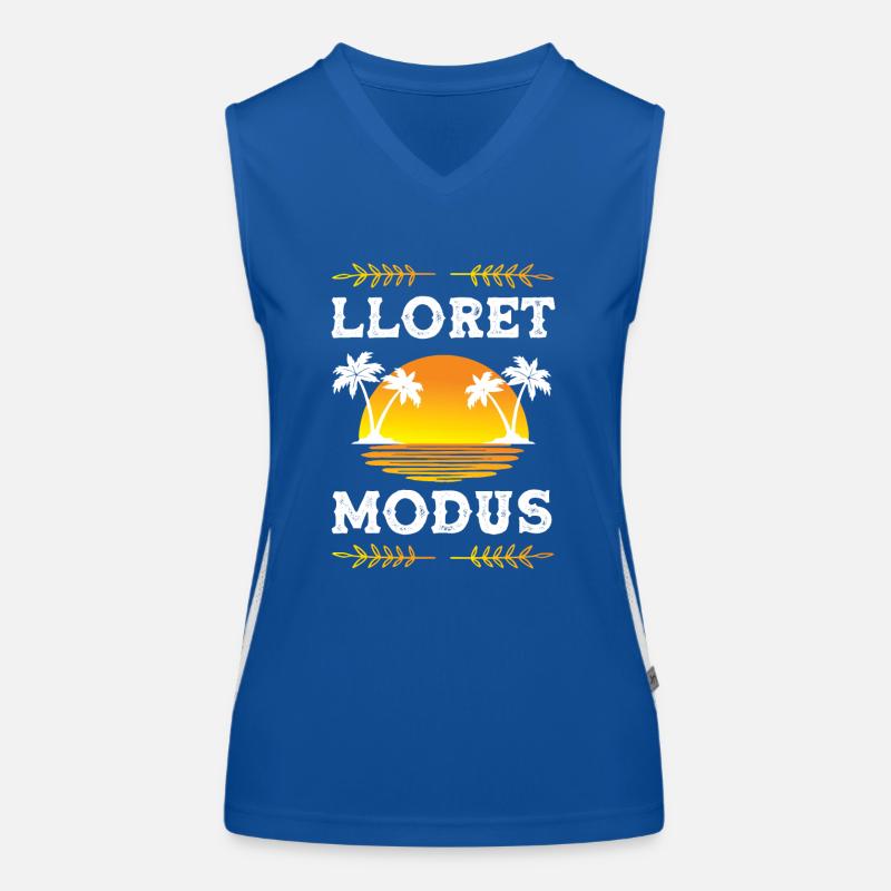 Lloret de Mar mode Débardeur respirant contrasté Femme