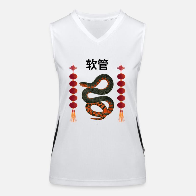 Serpent Débardeur respirant contrasté Femme