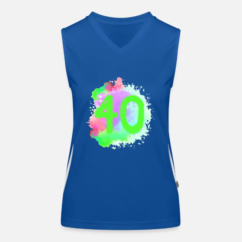 40 Nombre d’objets blob Débardeur respirant contrasté Femme