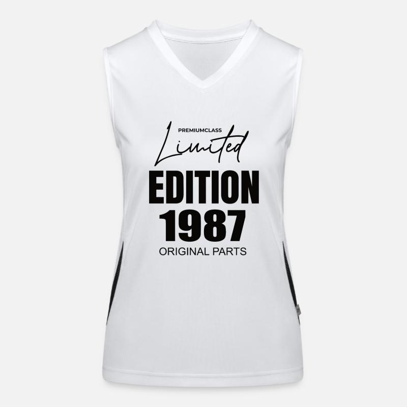 Édition limitée 1987 Débardeur respirant contrasté Femme