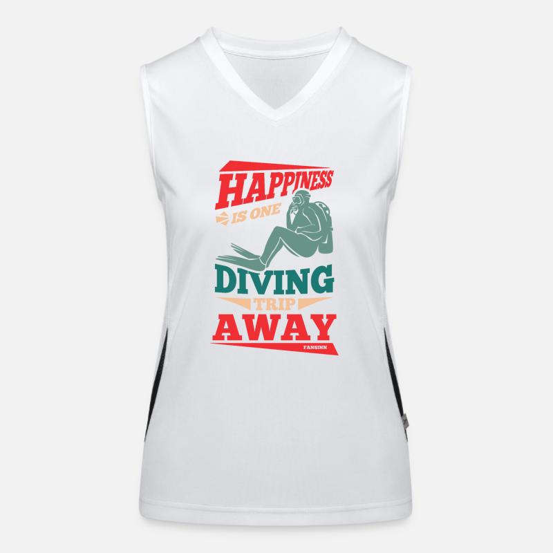 Dive Women's Functional Contrast Tank Top