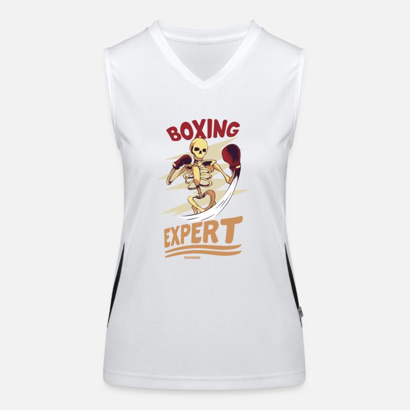 Expert en boxe Débardeur respirant contrasté Femme