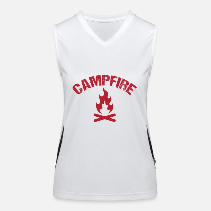 Feu de camp Débardeur respirant contrasté Femme