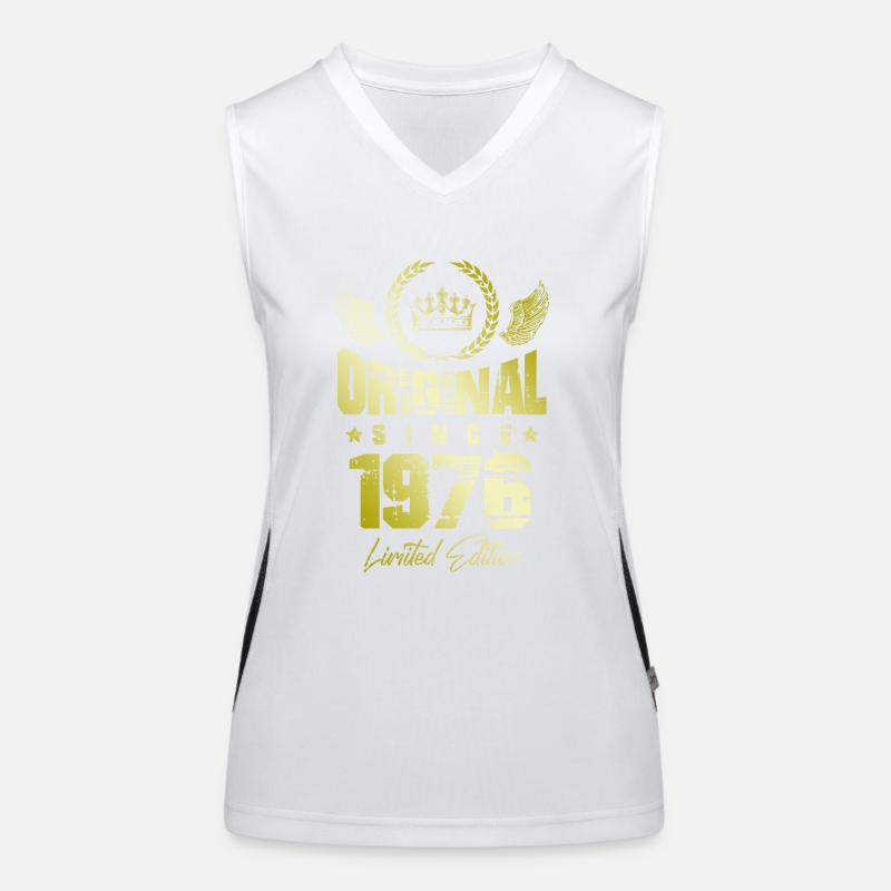 1976 limited edition Funktionelles Kontrast-Tank Top für Frauen