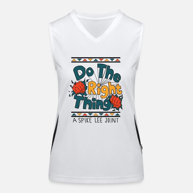 Do The Right Thing A Spike Lee Joint Sweatshirt Women's Functional Contrast Tank Top