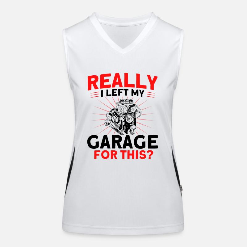 Car Mechanic Car Mechanic Gift Women's Functional Contrast Tank Top