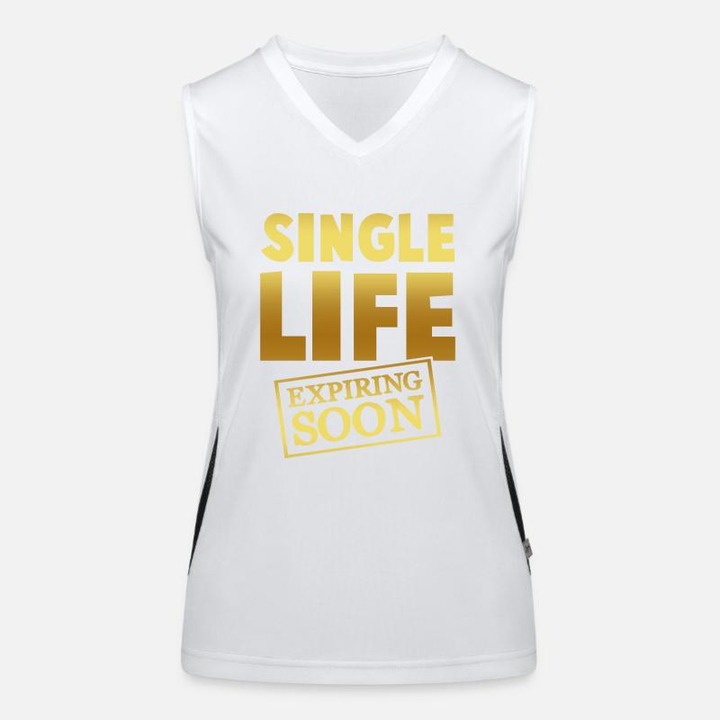 single live groom Women's Functional Contrast Tank Top