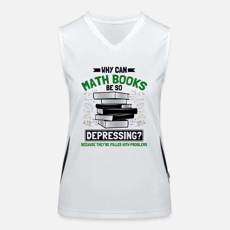 Math Mathématiques Sciences Math Cadeau Débardeur respirant contrasté Femme