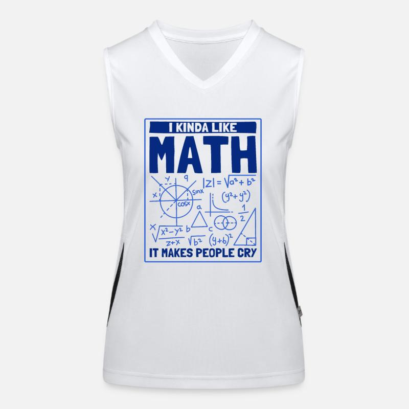 Math Mathématiques Sciences Math Cadeau Débardeur respirant contrasté Femme