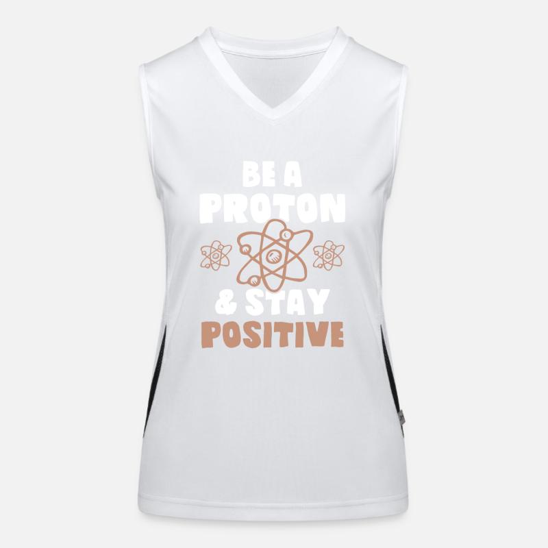 Science de l’atome Débardeur respirant contrasté Femme