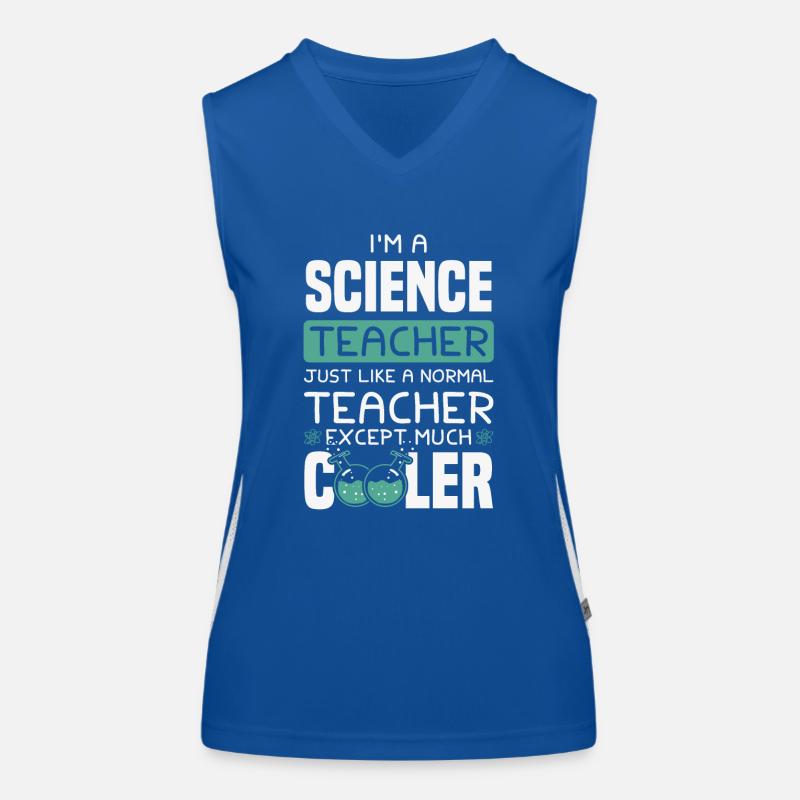Professeur de sciences Débardeur respirant contrasté Femme