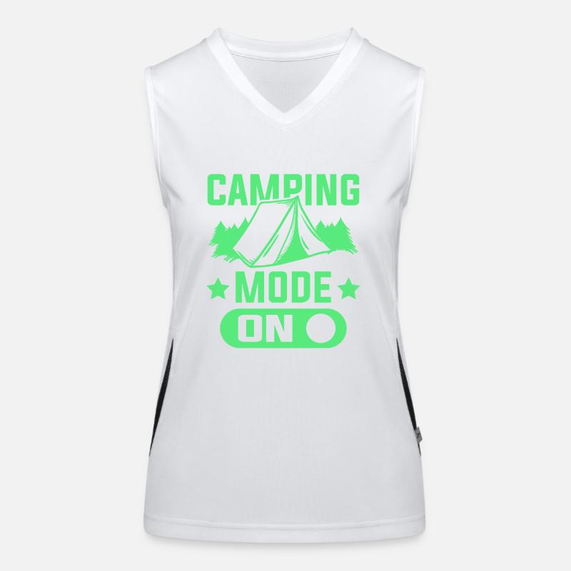 mode camping Débardeur respirant contrasté Femme